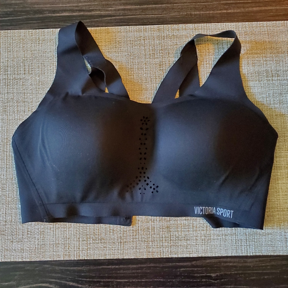 Victoria's Secret black Angel Max sport bra in 34DD